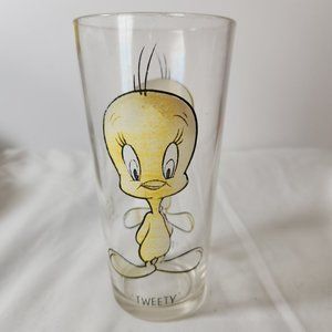 TWEETY BIRD Vintage Collector's Glass (1973)